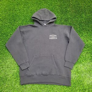 Vintage British-Knights Hoodie Womens Large 21x26 Black